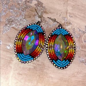 NWOT Western Jewel Earrings